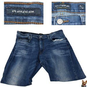 Lucky Brand 410 Athletic Slim W36 L30 Blue